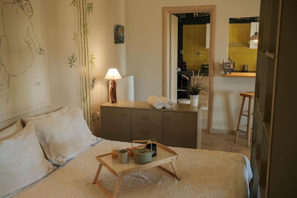 Apartment With Garden In Thessaloniki. Esterno foto